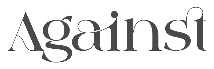 Against typeface specimen