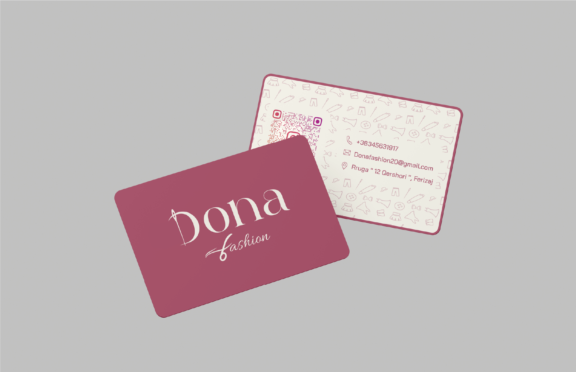 Dona Fashion business cards