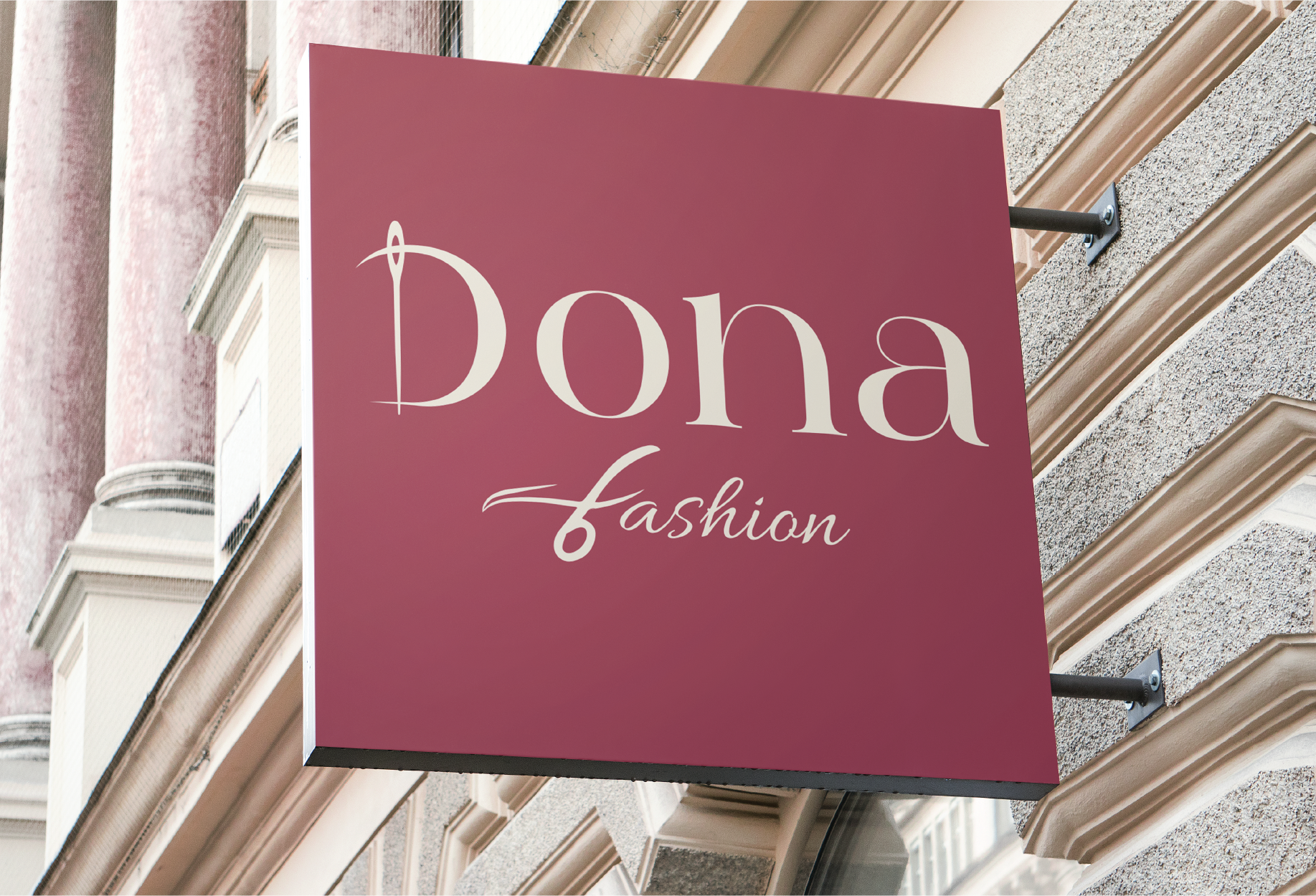 Dona Fashion blade sign